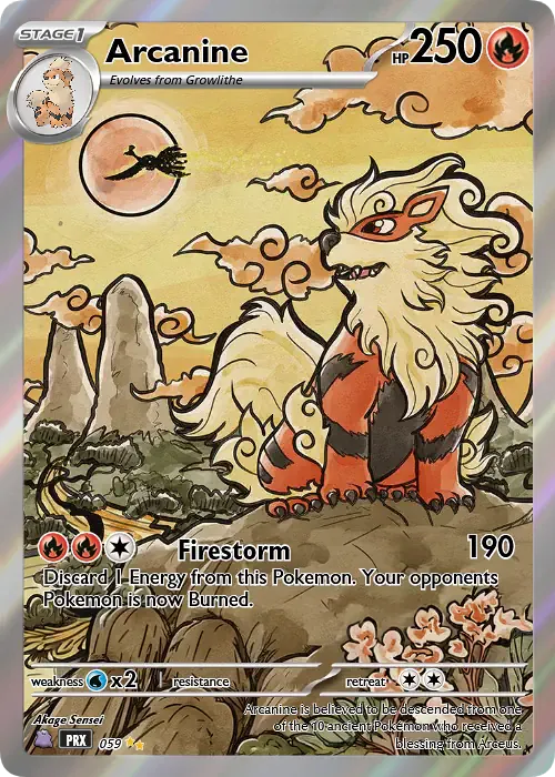 Card Arcanine