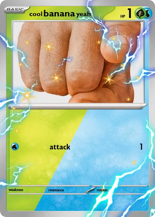 banana pokemon card Banana Token | Tropius #0357 [Pokemon] Custom card