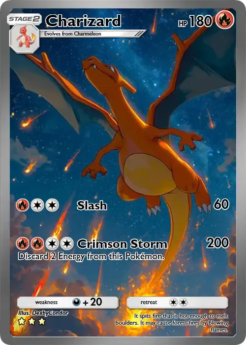 Charizard | Poke Card Generator