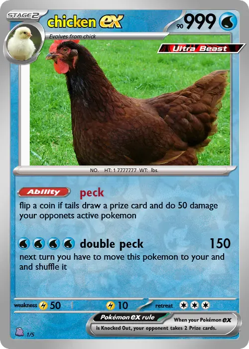 chicken pokemon card Is torchic the best pokemon? Chica the Chicken from Five