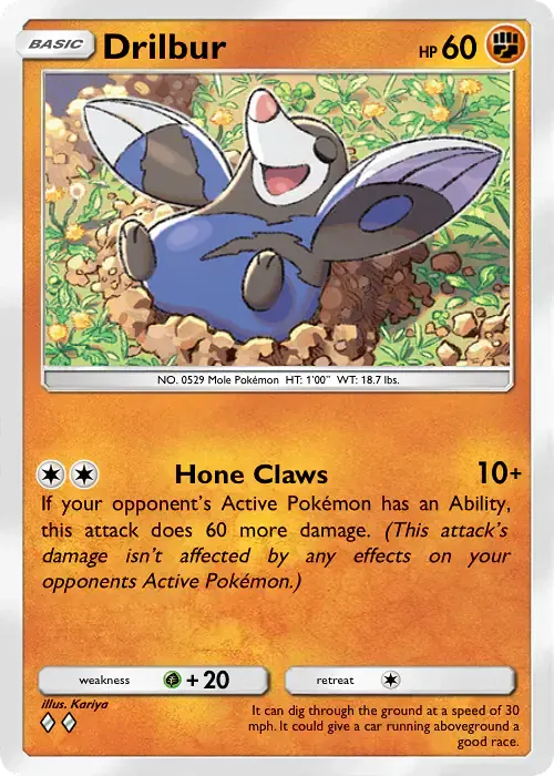Drilbur | Poke Card Generator