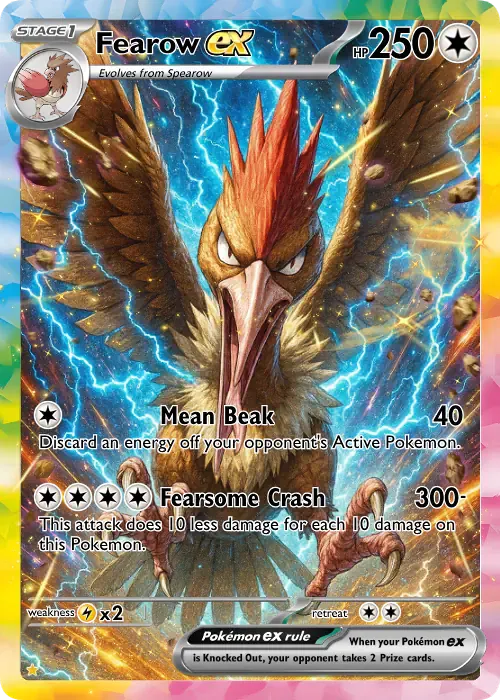 pokemon fearow card Mint / near mint condition trading card B A S E -