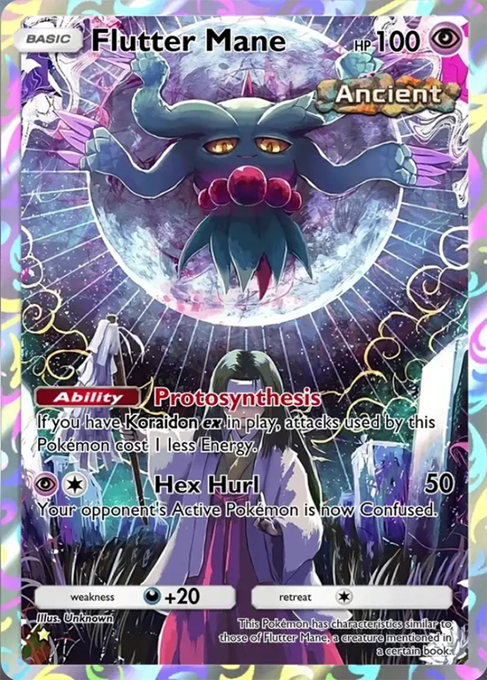 Card Flutter Mane
