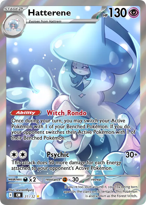Hatterene | Poke Card Generator