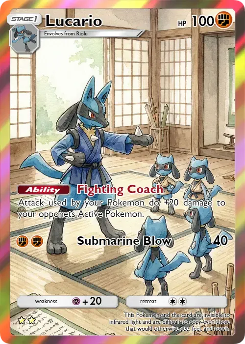 Card Lucario