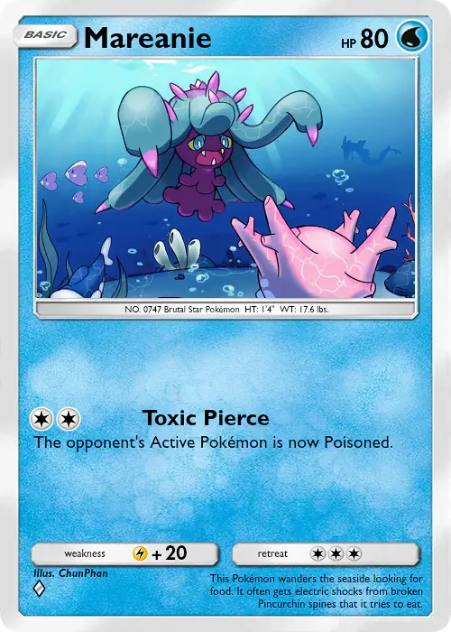 Card Mareanie