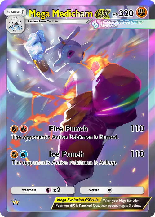 Card Mega Medicham