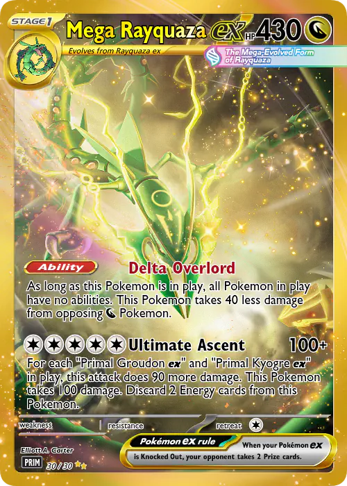 Card Mega Rayquaza