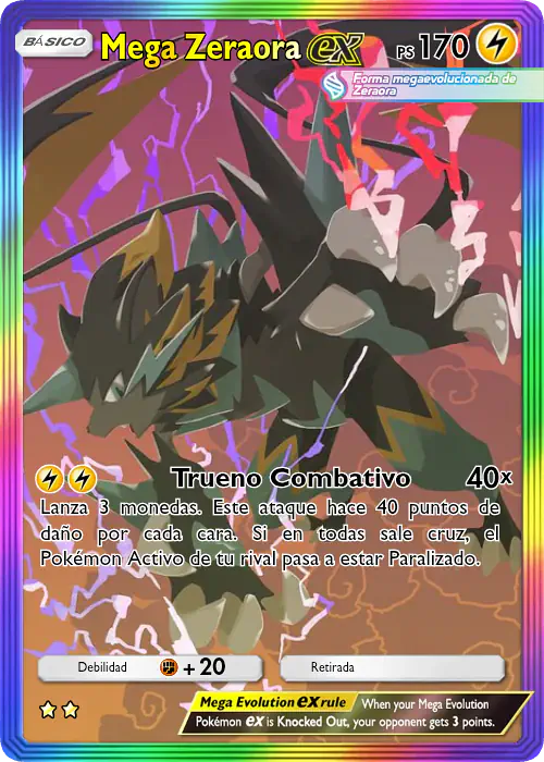 Card Mega Zeraora