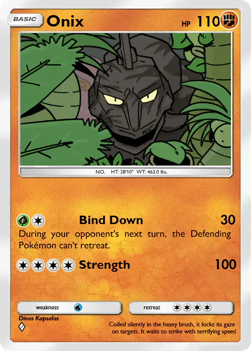 Onix | Poke Card Generator