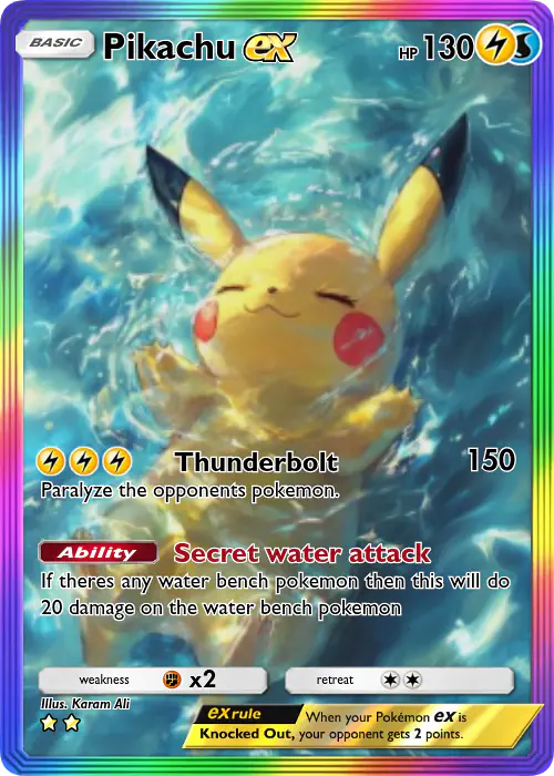 Pikachu | Poke Card Generator