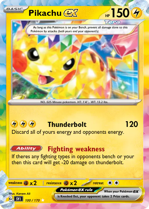 Card Pikachu
