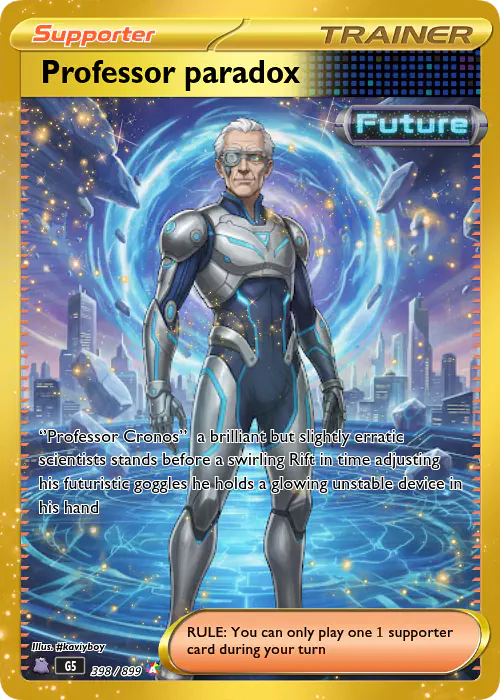 Card Professor paradox