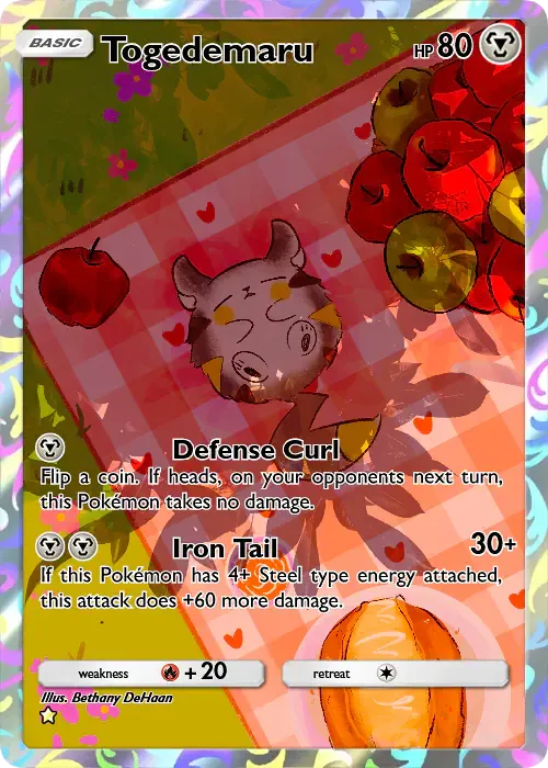 pokemon togedemaru card Pokemon Burning Shadows Togedemaru #47